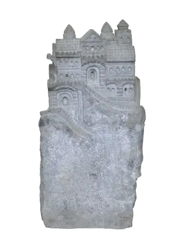Product image of the product “Castle on the rock as sample, 80cm Height, Natural stone, Riverstone ”